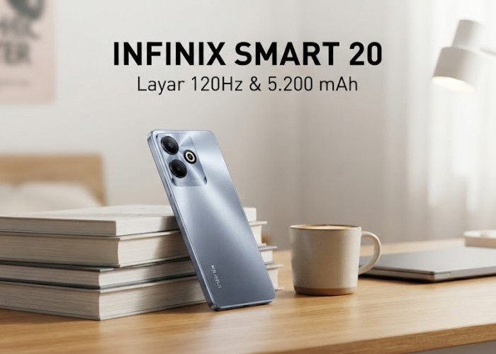 Layar 120 Hz Super Luwes dan Bodi Tipis: Kupas Tuntas Spesifikasi Lengkap Infinix Smart 20 di Kelas Terjangkau