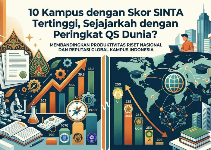 Gak Nyangka! Bukan UI atau UGM, Kampus Ini yang Sukses Rajai Skor SINTA Nasional Berkat Ledakan Riset