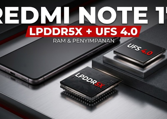 Bukan Cuma Soal Kapasitas! Ini Alasan RAM LPDDR5X dan UFS 4.0 Bikin Redmi Note 17 Pro Max Bebas Lag