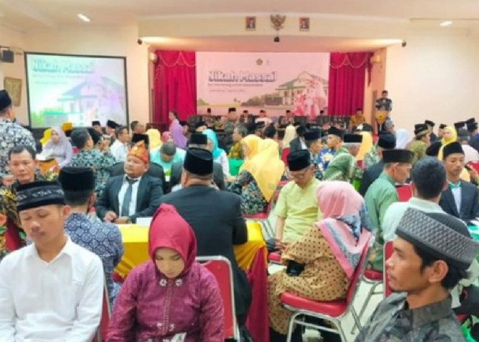 IKuti Nikah Masal Gratis 20 Pasangan di Palembang Hidup Bahagia 