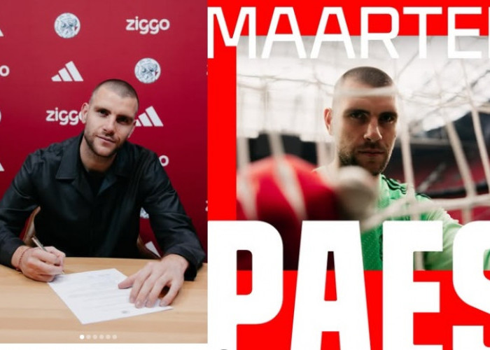 RESMI! Kiper Timnas Indonesia Maarten Paes Berseragam Ajax hingga 2029