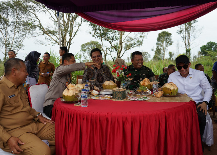 Dandim 0402/OKI-OI Dampingi Kunjungan Kerja Wamentan RI di Ogan Ilir