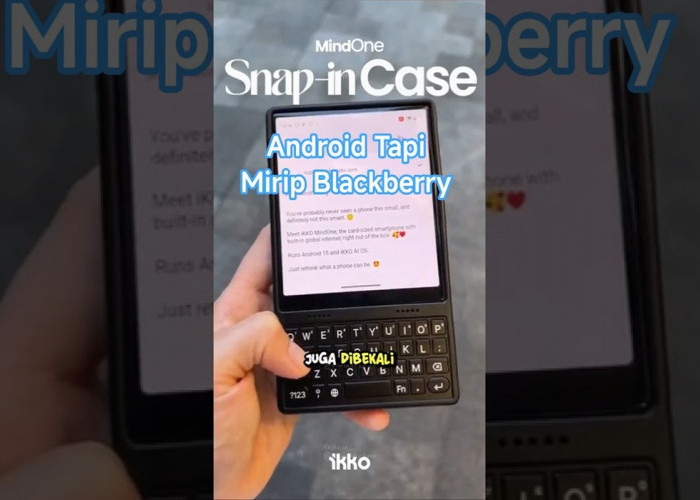 Android, Blackberry, dan MP3 Player Jadi Satu! Intip Keunikan iKKO Mind One