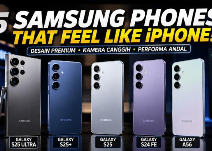 Pengen HP Android Rasa iPhone? Ini 5 Pilihan Samsung Terbaik dengan Desain Elegan dan Kamera Jernih