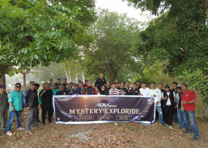 Serunya ADV 160 Mystery Exploride: Touring, Jelajah Misteri hingga Camping Bareng Komunitas Honda Sumsel