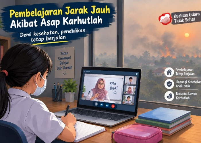 Udara Memburuk! Bupati Muba Terbitkan Edaran Pembelajaran Daring bagi TK, SD, dan SMP se-Musi Banyuasin