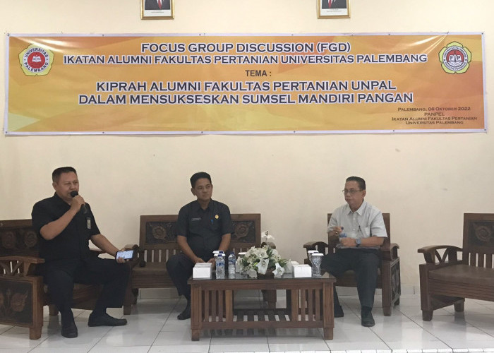 IKA FP Universitas Palembang Diminta Edukasi Masyarakat terkait Gerakan Sumsel Mandiri Pangan