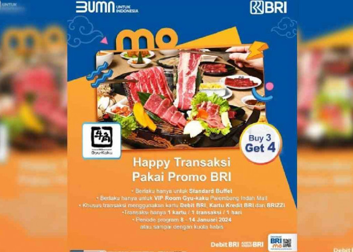 Pecinta Kuliner Jepang Merapat! Ada Happy Transaksi Pakai Promo BRI 