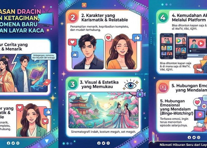5 Alasan Dracin Bikin Ketagihan, Fenomena Baru Hiburan Layar Kaca