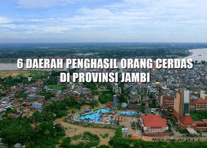6 Daerah Penghasil Orang Cerdas di Jambi, Nomor 3 Dijuluki Sekepal Tanah dari Surga