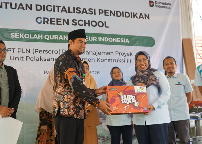 PLN Hadirkan Digitalisasi Green School di Palembang, Dorong Pendidikan Modern dan Berkelanjutan