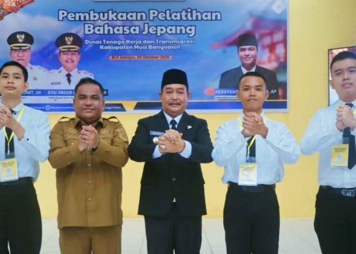 Siapkan Generasi Muda Unggul, Pemkab Muba Luncurkan Pelatihan Bahasa Jepang