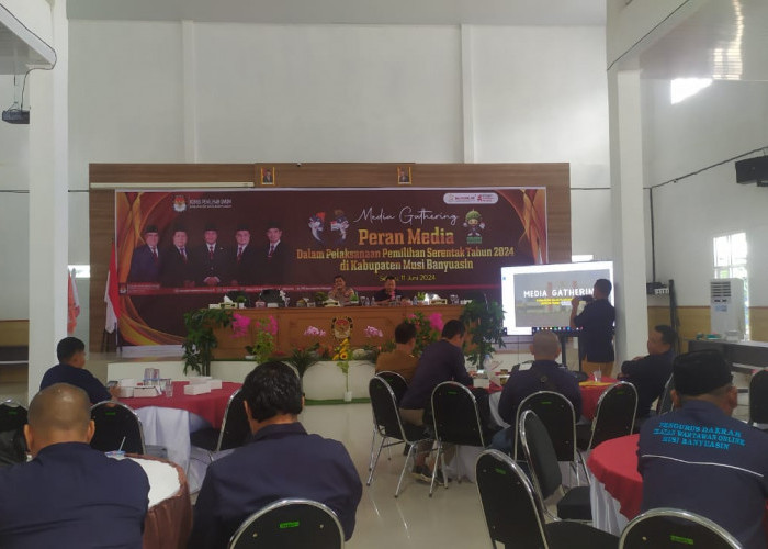 KPU Muba Ajak Media Tingkatkan Partisipasi Pemilih Hingga 90 Persen di Pilkada Muba 2024