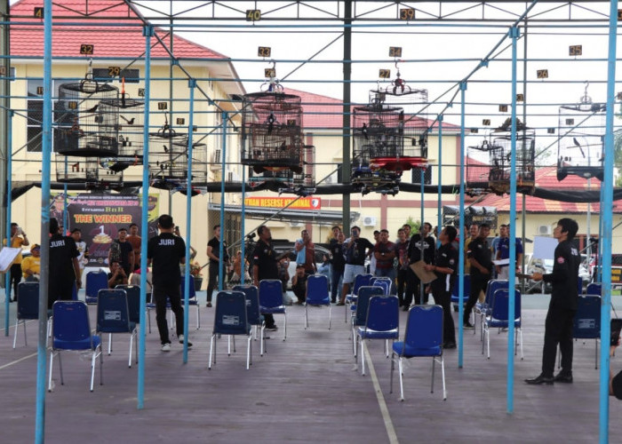 Kapolres Musi Rawas Buka Secara Resmi Lomba Burung Berkicau