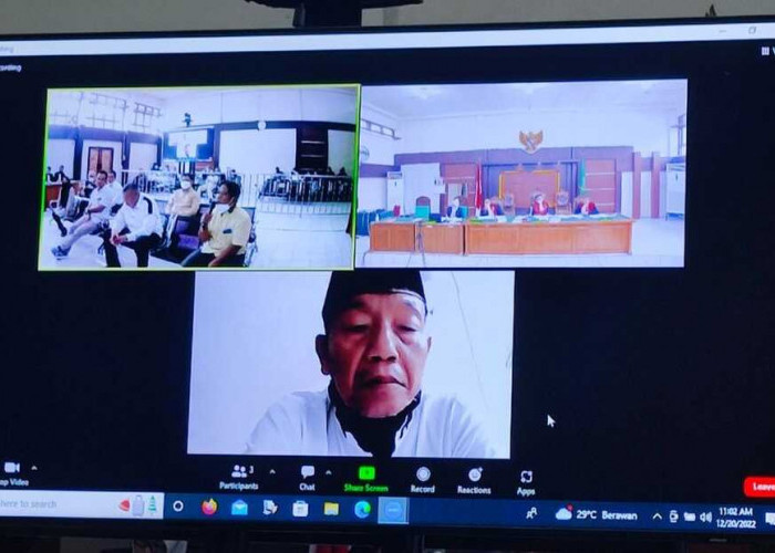Kasus Dugaan Korupsi Ganti Rugi Tol Kapal Betung, Oknum Kades di Banyuasin Dituntut Penjara 3 Tahun 6 Bulan
