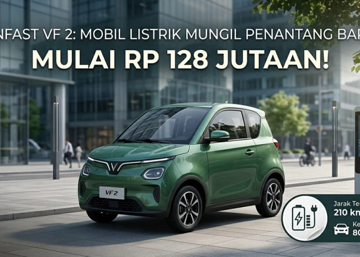 Mobil Listrik Murah Terbaru: VinFast VF 2 Hadir dengan Desain Mungil dan Harga Setara Motor Premium