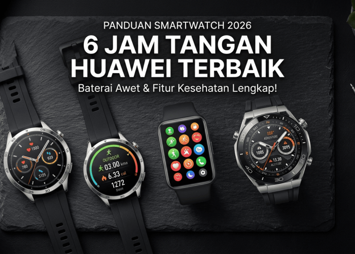 6 Rekomendasi Smartwatch Huawei Terbaik Mulai dari Harga 8 Ratus Ribuan hingga Kelas Profesional