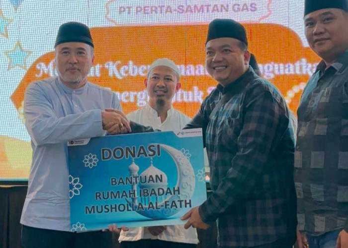 Senyum Bahagia Anak Panti di Prabumulih: PT Perta Samtan Gas Gelar Bukber dan Berbagi Santunan