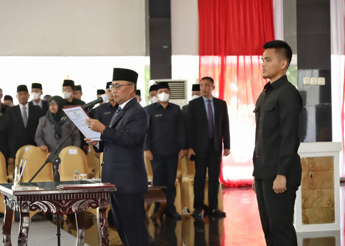 Pj Bupati Muba Lantik 114 Pejabat Fungsional