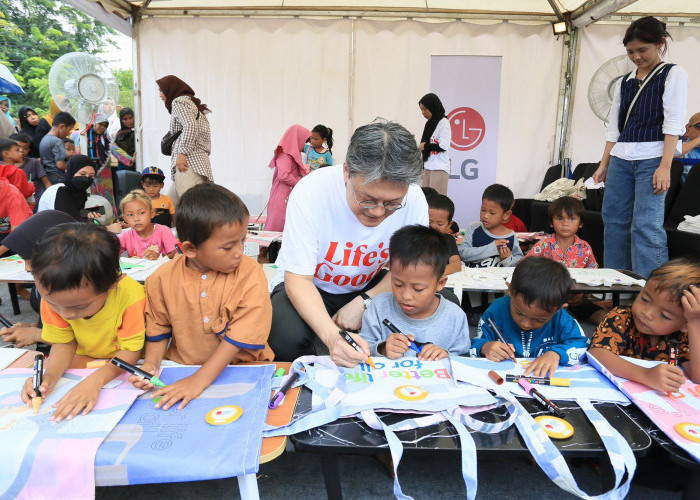 Tutup Rangkaian Kampanye ‘Better Life for All’, LG Distribusikan 3.000 Paket Makanan