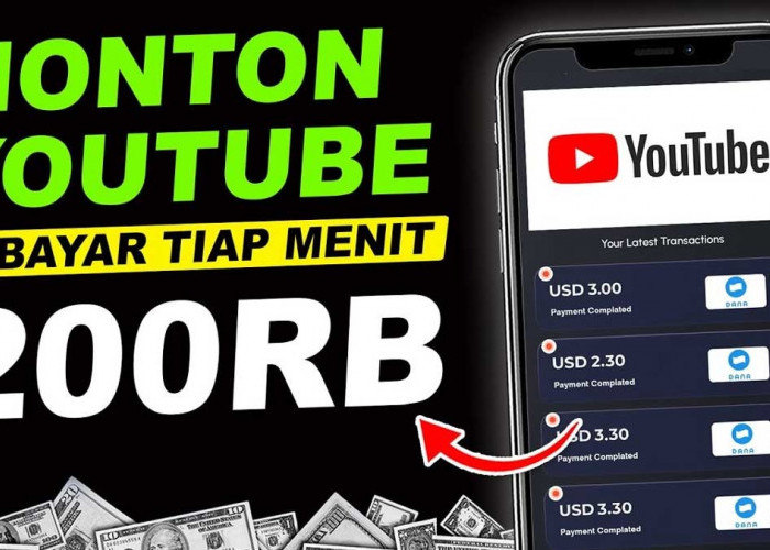 Nonton Youtube 5 Menit Dibayar Saldo DANA Rp427.000 langsung Cair, ini triknya!