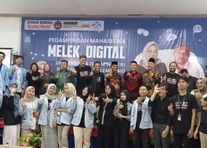 Mahasiswa UIN Raden Fatah Palembang Melek Media, Dukung Gerakan Nasional Revolusi Mental 