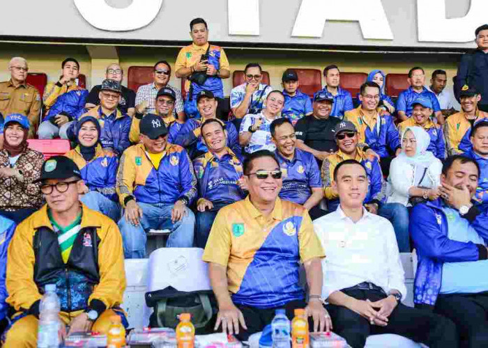 Bupati HM Toha Boyong 126 Atlet dan Official Ikuti Pembukaan Porprov Korpri Sumsel 2025