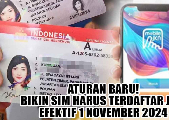 Aturan Baru! Bikin SIM Harus Terdaftar JKN, Efektif 1 November 2024