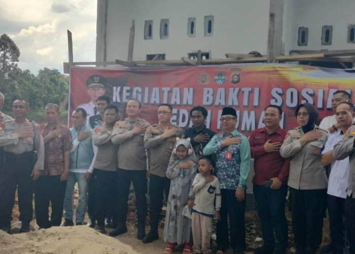 Air Mata Asep Pecah, Rumahnya Bangkit Lagi Berkat Bantuan Polres Lubuklinggau