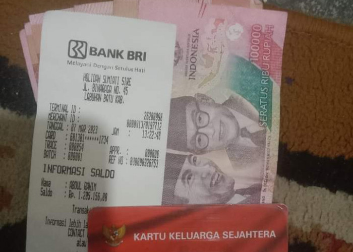 SELAMAT! BPNT Cair 4 Bulan Sekaligus, KPM Terima Dana Rp 800.000 Di ATM KKS