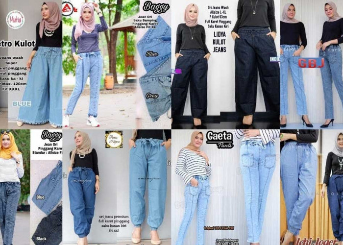 Dari Masa ke Masa, 5 Jenis Jeans Paling Disukai Wanita, Nomor 1 Selalu Menjadi Favorit
