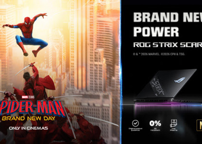 Laptop Superhero Nyata Resmi Masuk Indonesia! ROG Strix SCAR 18 (2026) Ditenagai RTX 5090 Siap Gilas Game & AI