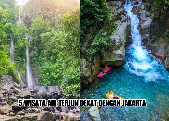 5 Wisata Air Terjun Dekat dengan Jakarta, Mirip Green Canyon Mini, Bisa Jadi Alternatif Libur Akhir Pekan