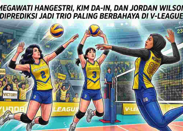 Megawati Hangestri, Kim Da-in, dan Jordan Wilson Diprediksi Jadi Trio Paling Berbahaya di V-League