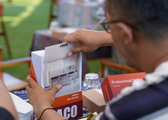 TACO dan Studio Banda Sulap Sisa HPL Jadi Karya Artistik lewat Modulus Laminata, ini Penampakannya!