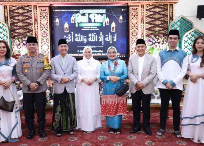 Pj Walikota Palembang Ratu Dewa Open House di Rumah Dinas, Lebaran Idul Fitri 1445 H Bersama Masyarakat