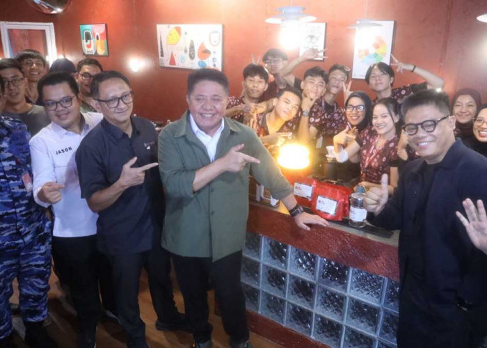 Grebek 3 Lokasi Bisnis Sekaligus, Herman Deru Kaget Lihat Gurita Bisnis Anak Muda Binaan Sultan Muda Sumsel!