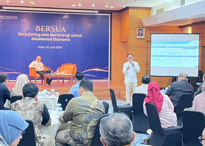 Tumbuh Fantastis 5,34 Persen, BI Sumsel Optimis Ekonomi Bumi Sriwijaya Bakal Meroket Sepanjang 2026