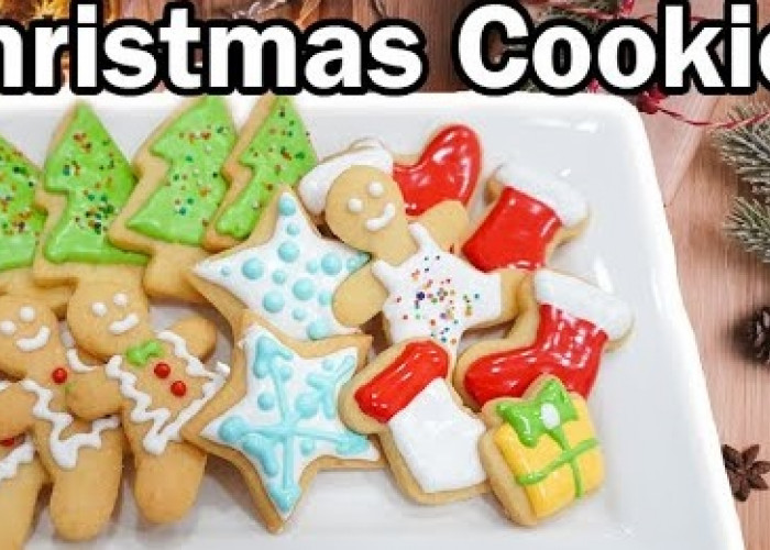 Semarak Menyambut Natal, Yuk Bikin Resep Chtistmas Cookies dengan Royal Icing Dijamin Natalmu Penuh Suka Cita