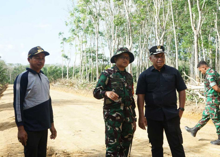 Akses Jalan Baru di Pematang Sukatani Mulai Terlihat, Ekonomi Warga OKI Bakal Terangkat