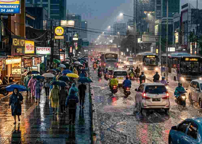 Prakiraan Cuaca Sumsel Hari Ini: Mayoritas Wilayah Hujan Ringan, Cek Daerahnya