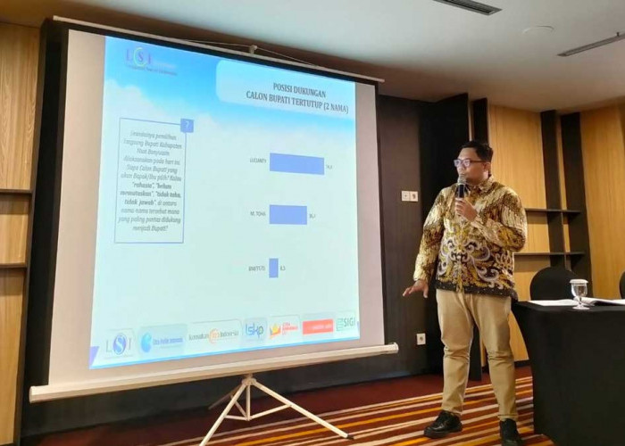 LSI Denny JA: Lucianty-Syaparuddin Diambang Bupati Muba