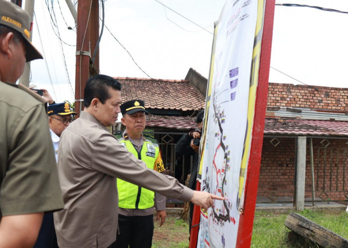 Sekda Muba Tinjau Posko Mudik, Pastikan Layanan Optimal dan Humanis untuk Pemudik