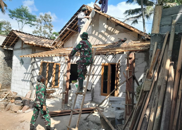 Aji Kesaktian Satgas TMMD Salatiga: Sulap Rumah Reyot Pak Sunarji Jadi Hunian Impian