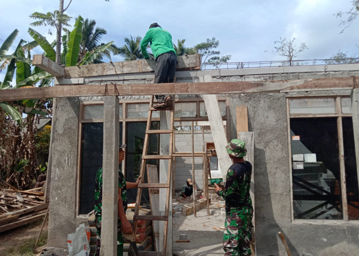 Senyum Bahagia Pak Misri: Rumah Impian Terwujud Lewat Program RTLH TMMD Kodim 0714/Salatiga