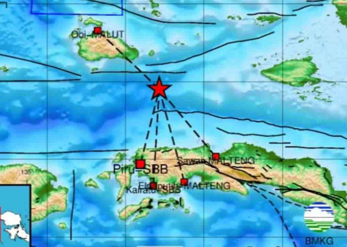 Sore Ini Gempa 3.4 Magitudo Guncang Seram Bagian Barat, Kedalamannya 10 Km, Tak Berpotensi Tsunami