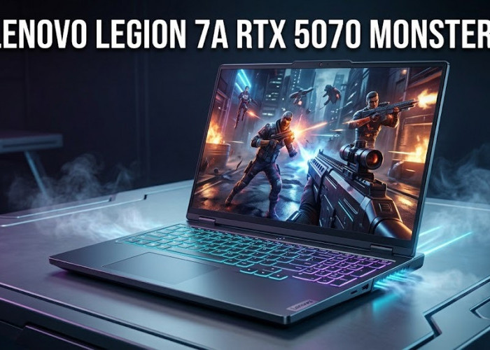 Intip Spesifikasi Lenovo Legion 7a Varian RTX 5070: Siap Libas Game Berat dengan 12GB VRAM