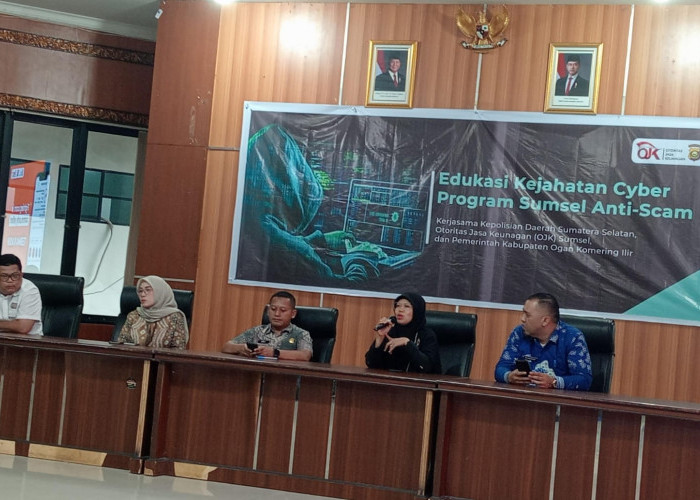Kejahatan Siber di OKI Tertinggi Kedua di Sumsel, OJK Minta Masyarakat Waspada