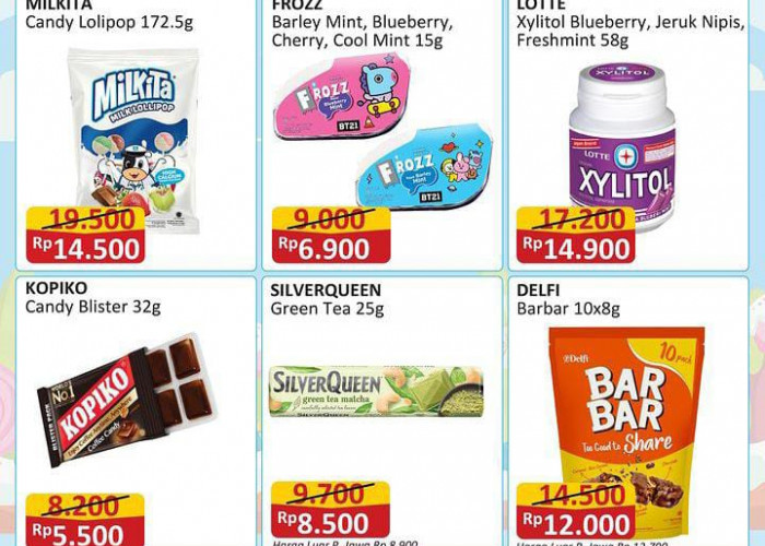 Katalog Promo Candy & Chocolate Fair Alfamart Periode 1-15 Agustus 2023, Silverqueen Hanya Rp7.500!