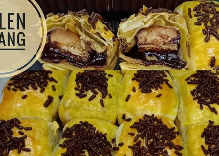 Sekali Gigit Langsung Lumer! Resep Bolen Pisang Tanpa Korsvet hasilnya Berlapis-lapis